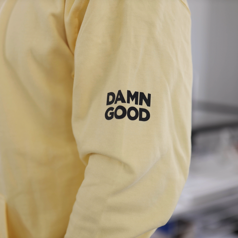 Yellow sweatshirt that hot sale says honey